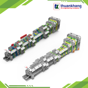 Cầu đấu dây vặn vít gắn Din-rail
